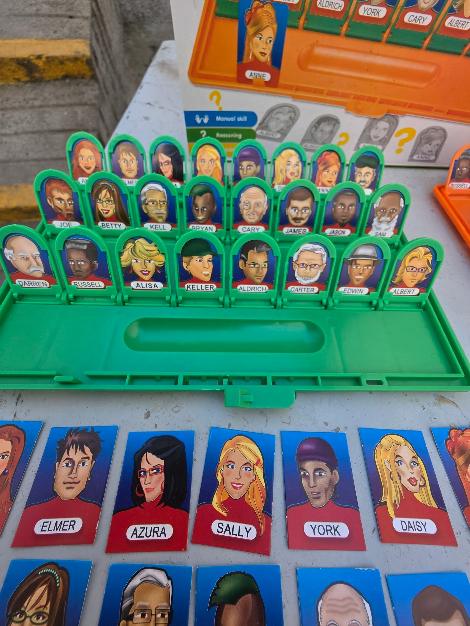 Jeu « Identikit », Qui est qui ? – photo 2